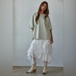 Sweet Serve Contrast Tee